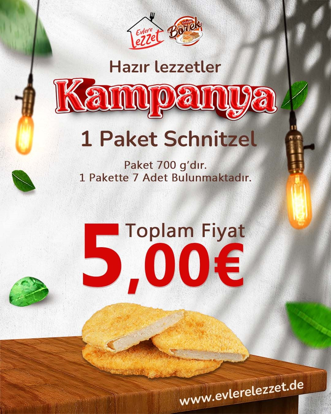 Schnitzel 700g