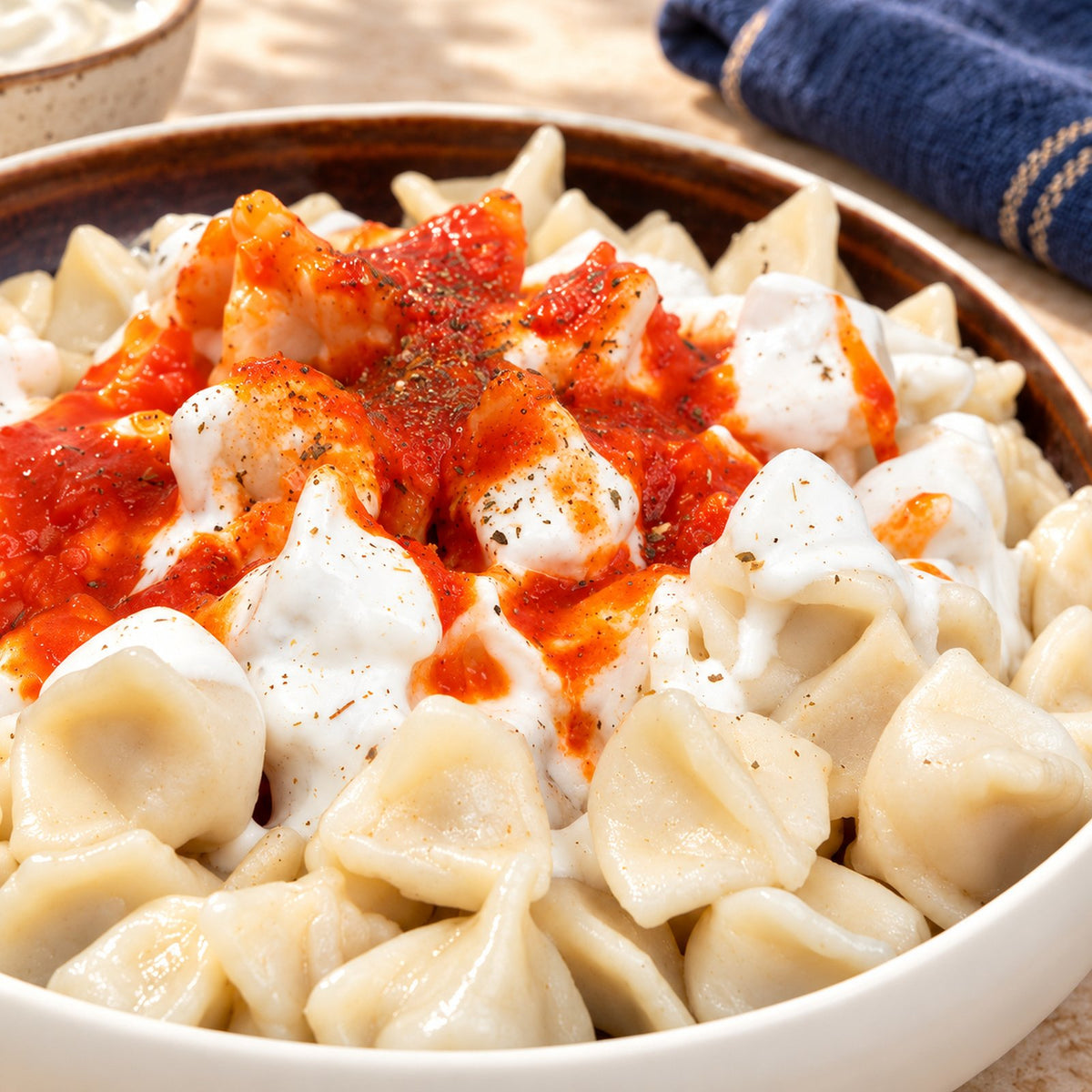 Orta Boy Manti