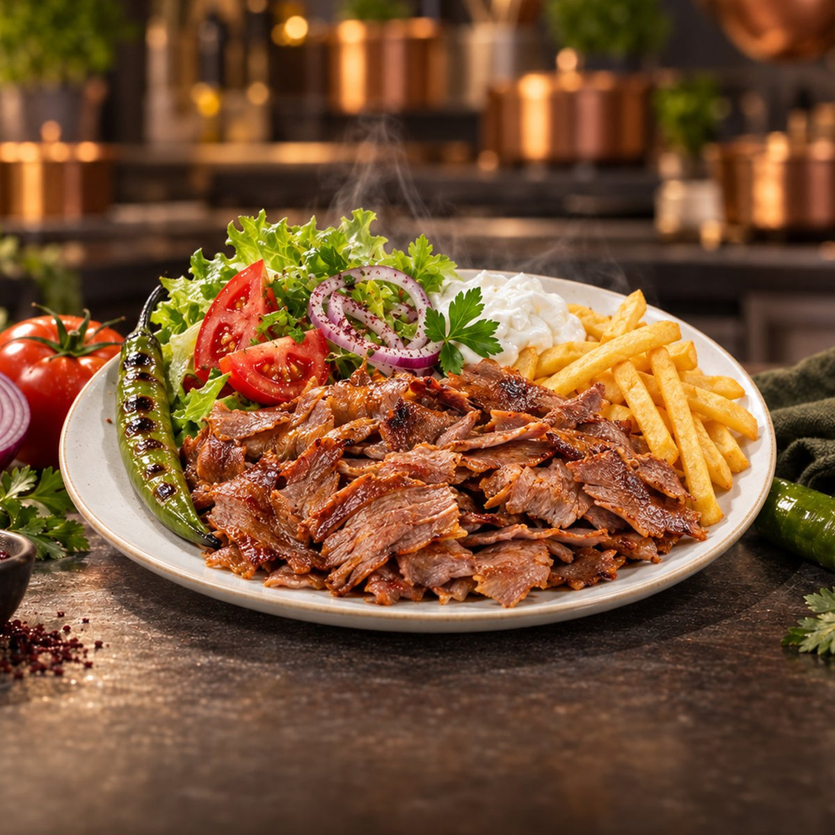 Chef Döner (Dana) | Hünkar | 800 g | Serviervorschlag