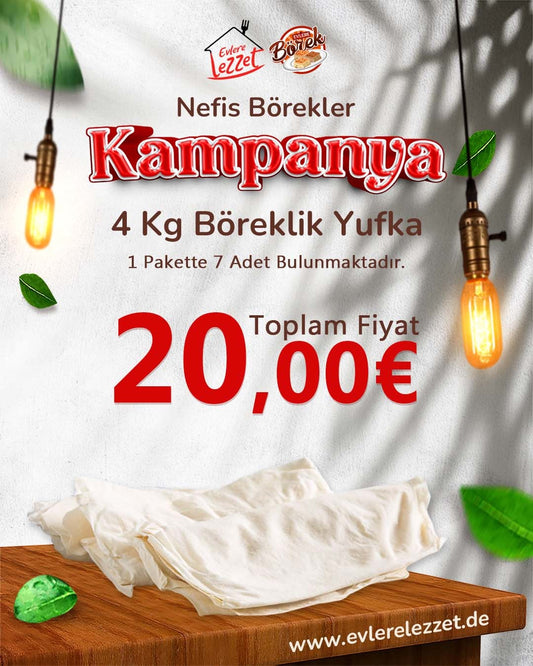 Evlere Lezzet Böreklik Yufka