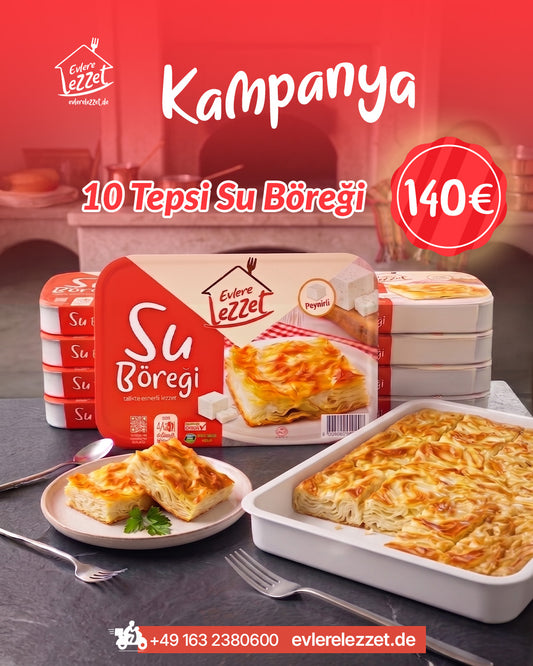10 Stück Peynirli Su Böreği