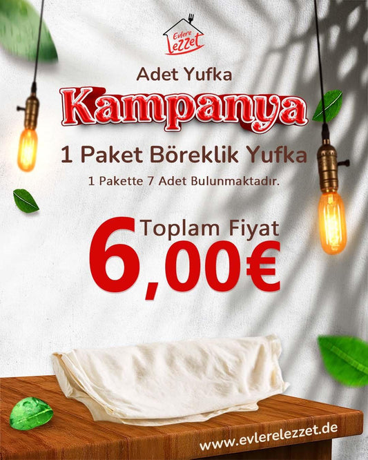 Evlere Lezzet Yufka 1 Stk