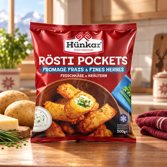 Peynirli ve Otlu Rösti | Hünkar | 500 g