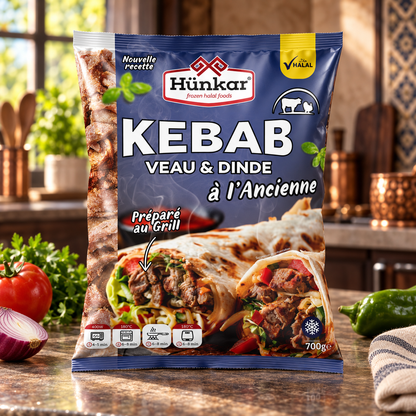 Geleneksel Döner (Dana ve Hindi) | Hünkar | 700 g