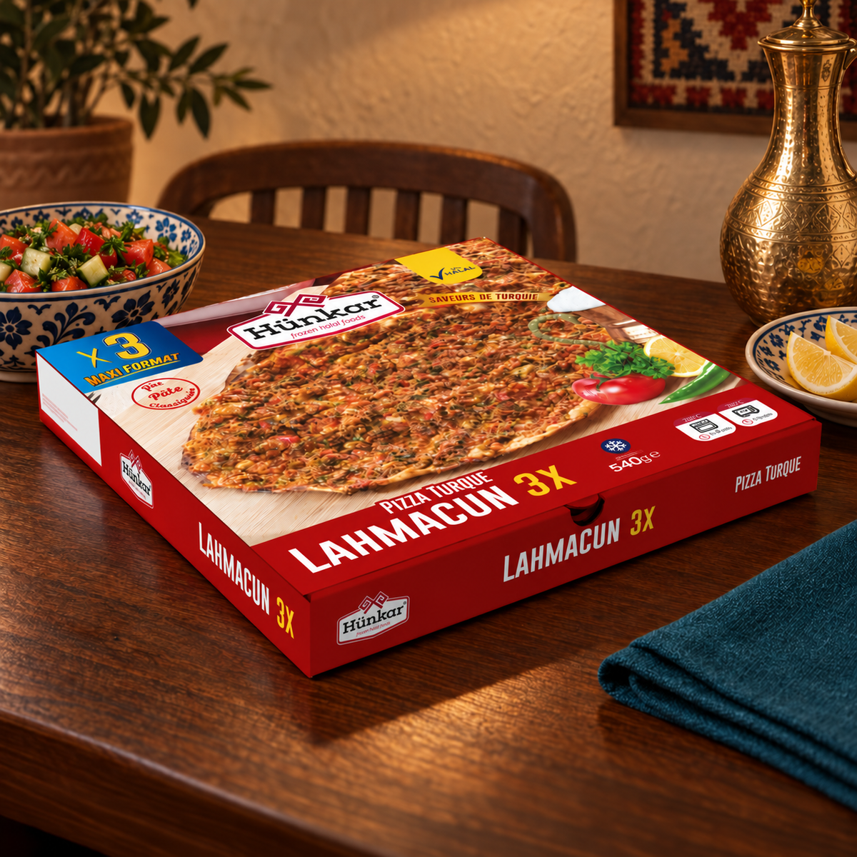 Lahmacun x3 | Hünkar | 540 g