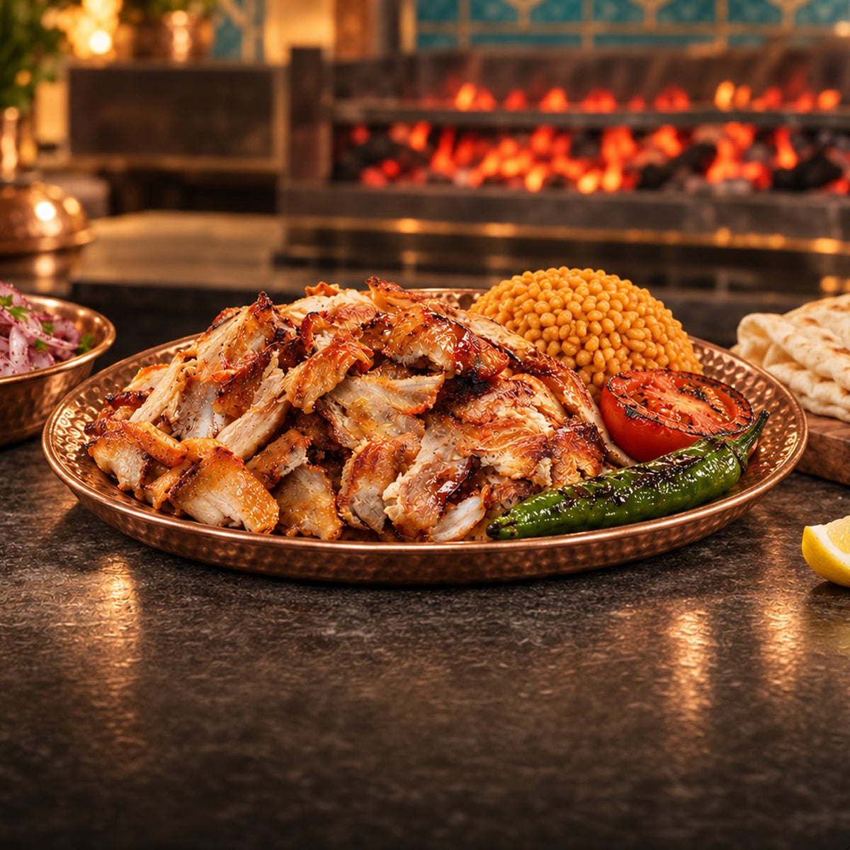 Izgara Tavuk Döner | Hünkar | 800 g | Serviervorschlag