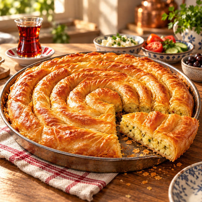 Patatesli Tepsi Böreği | Hünkar | 700 g | Serviervorschlag