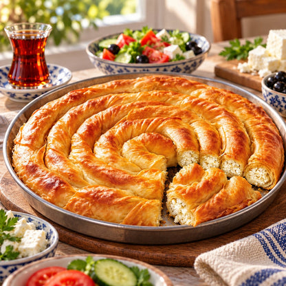Peynirli Tepsi Böreği | Hünkar | 700 g | Serviervorschlag