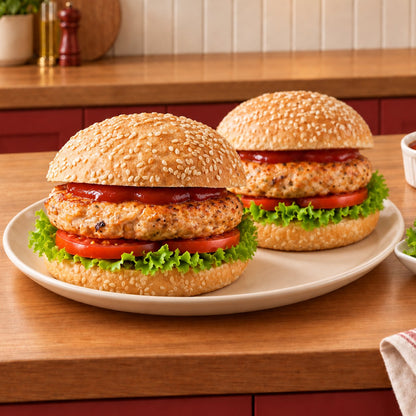 Tavuk Burger x18 | Hünkar | 1170 g | Serviervorschlag