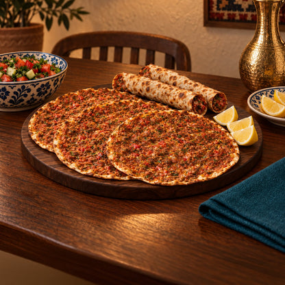 Lahmacun x5 | Hünkar | 1 kg | Serviervorschlag