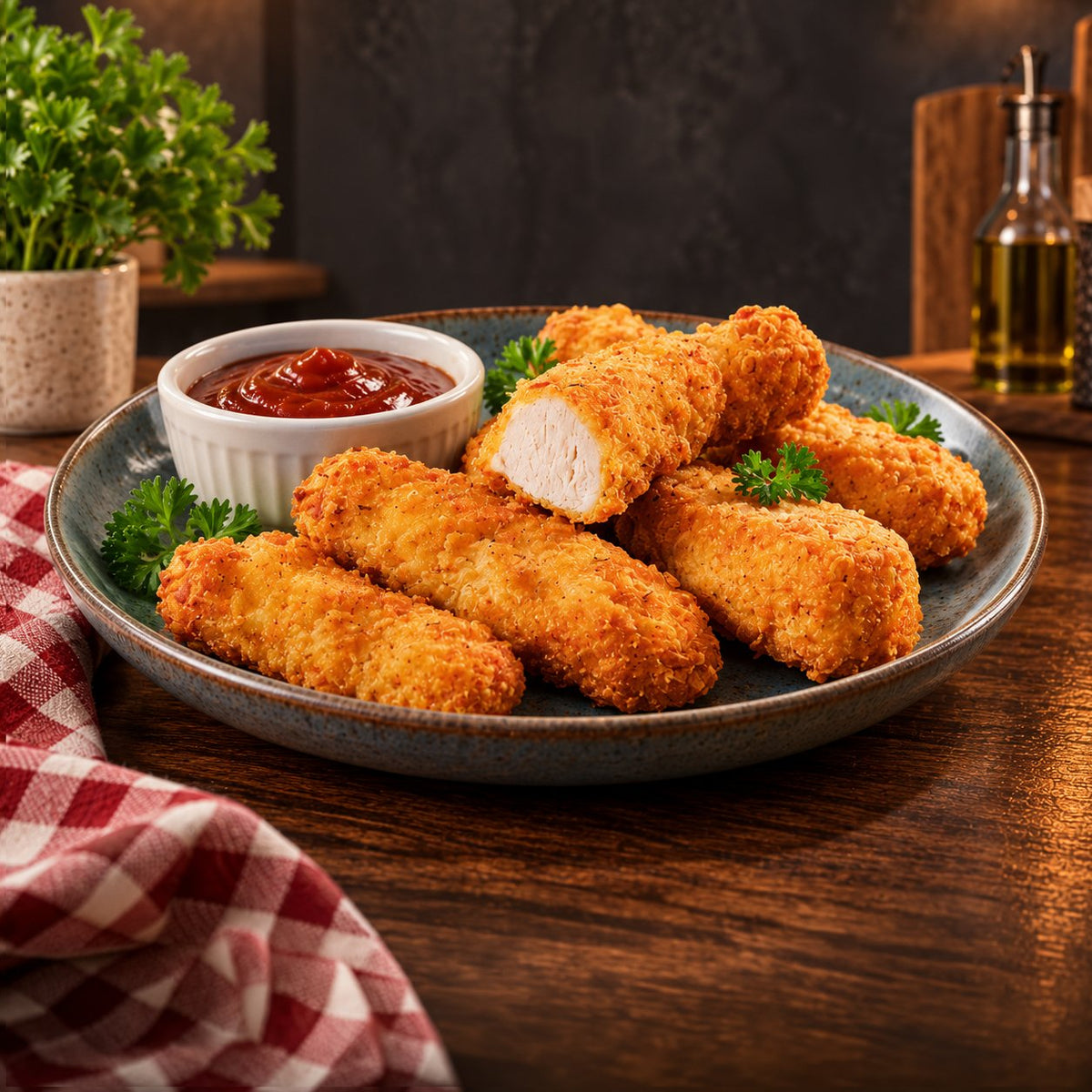 Çıtır Tavuk Parçaları | Hünkar | 800 g | Serviervorschlag