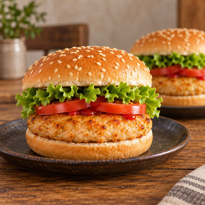 Tavuk Burger x36 | Hünkar | 2340 g | Serviervorschlag