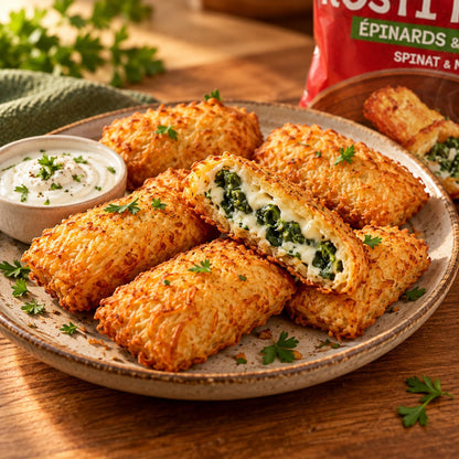 Ispanaklı ve Mozzarellalı Rösti | Hünkar | 500 g | Serviervorschlag
